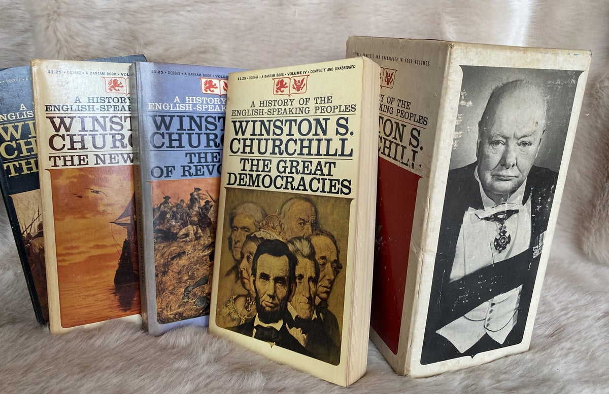 1963: A History of the English-Speaking People, by Winston Churchill - complete and unabridged in 4 volumes