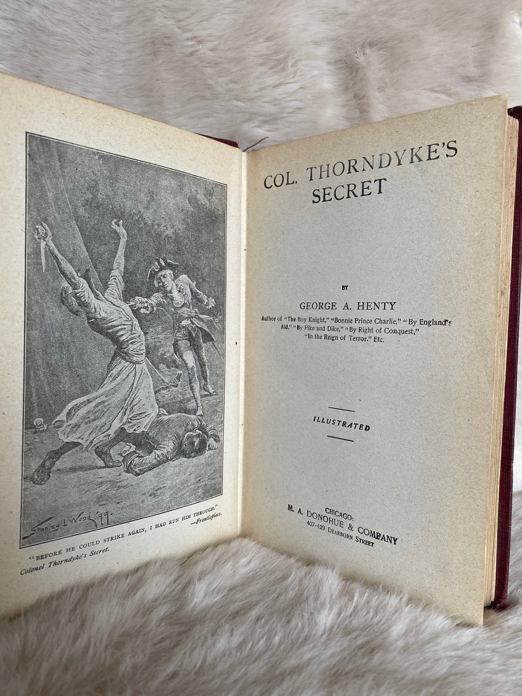 Col. Thorndyke's Secret, by George A. Henty