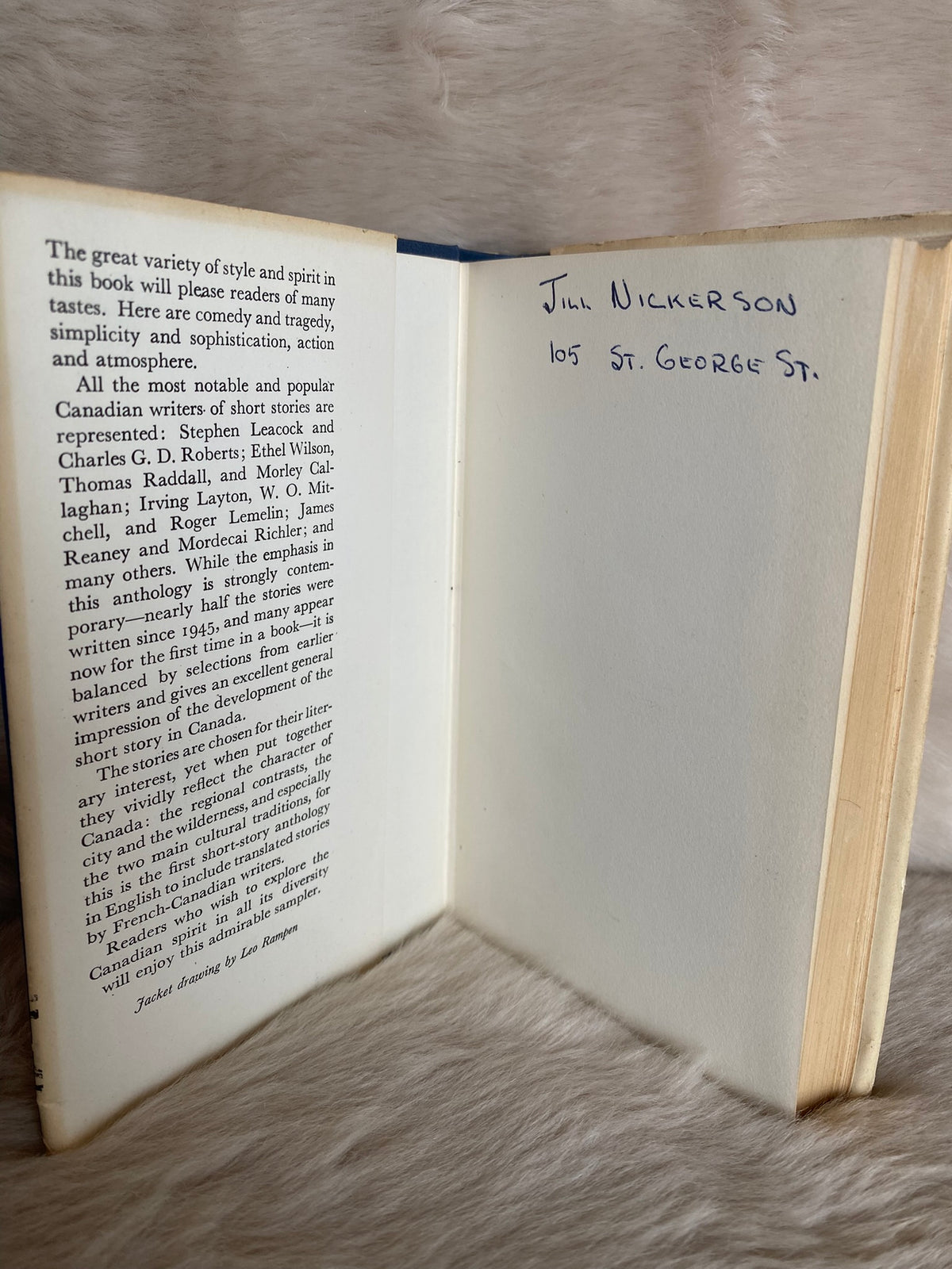 1962: Canadian Short Stories, Selected and with an Introduction by Robert Weaver