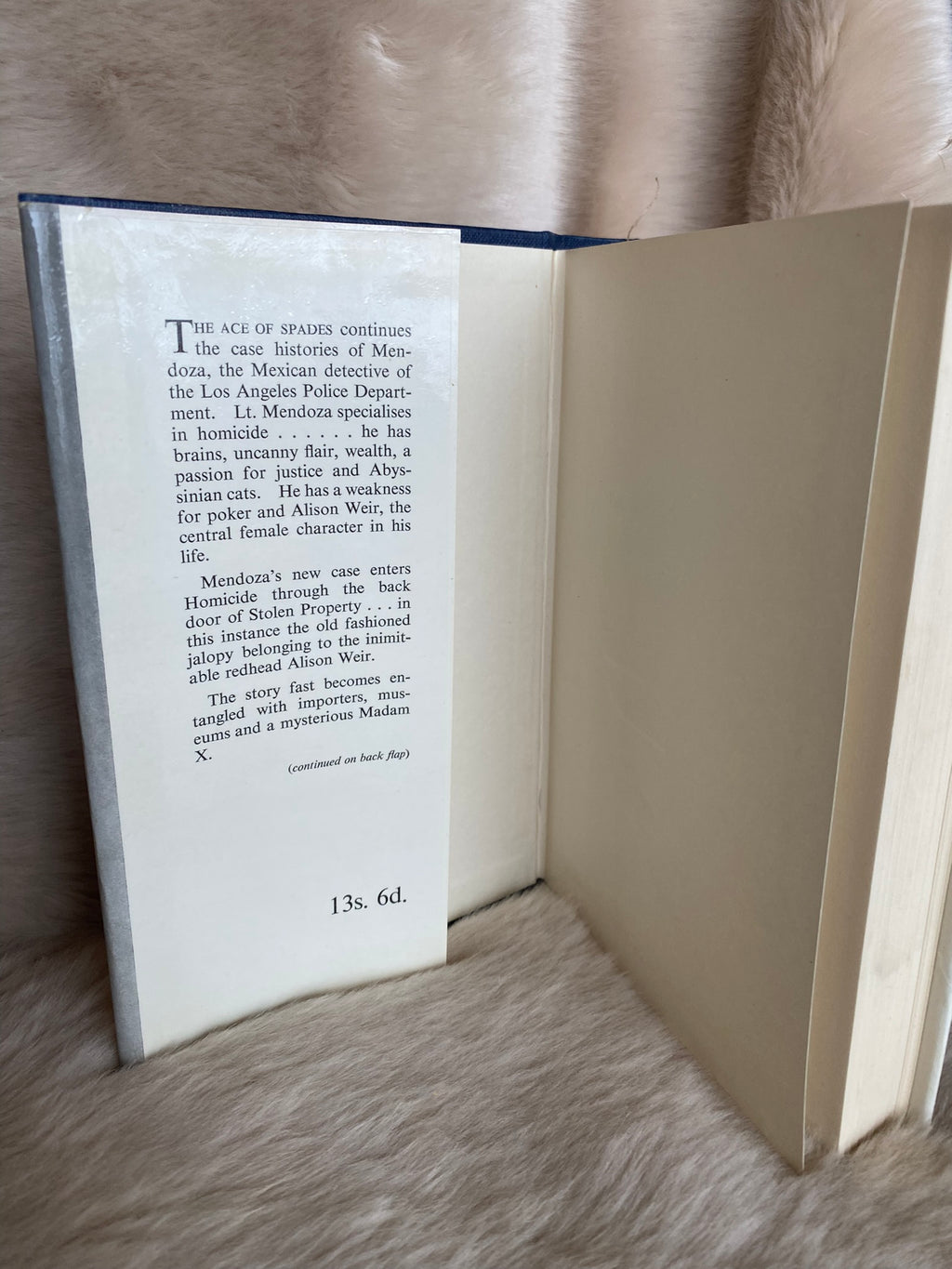 1963: The Ace of Spades: A Luis Mendoze Mystery, by Elizabeth Linington