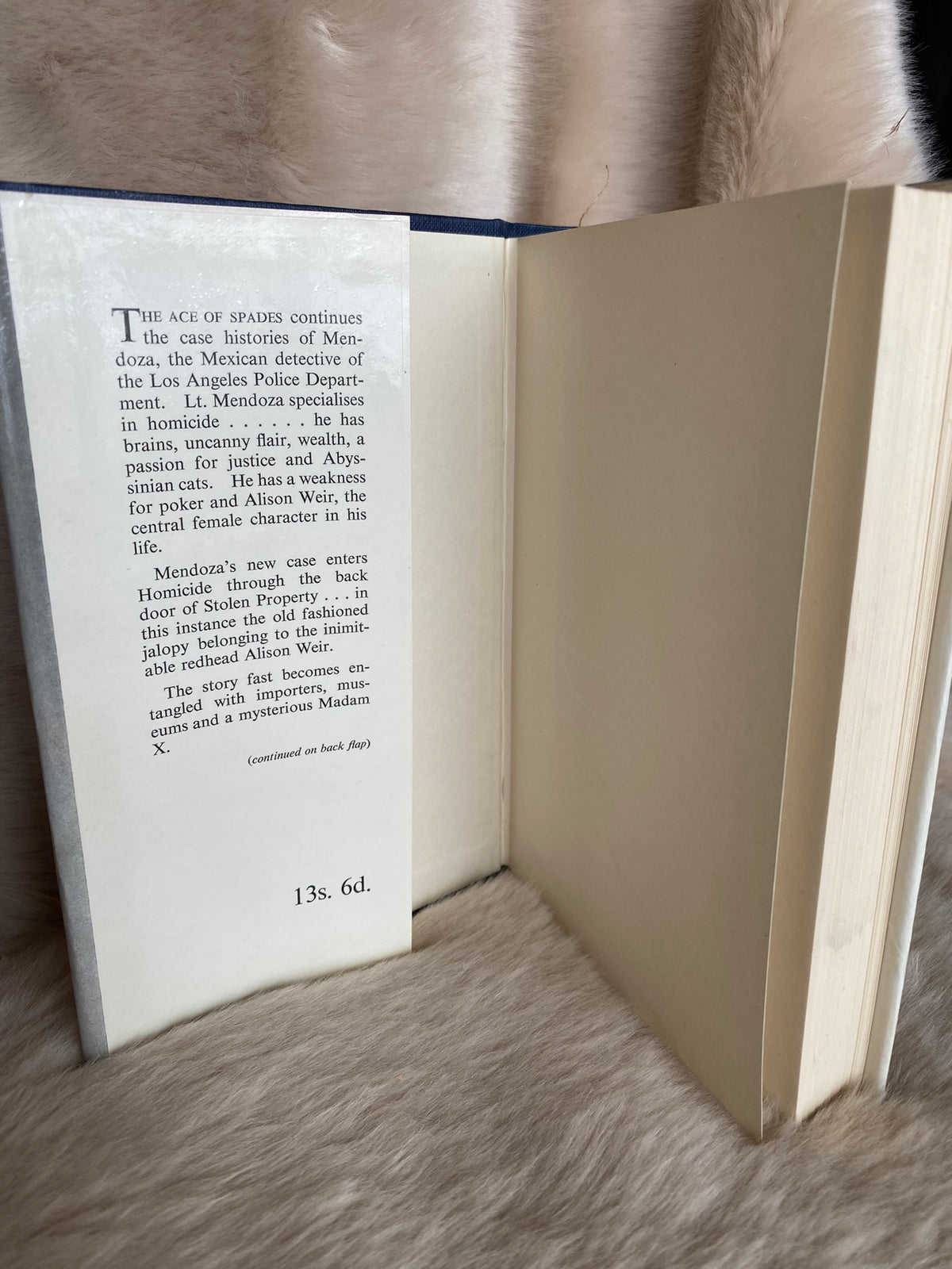1963: The Ace of Spades: A Luis Mendoze Mystery, by Elizabeth Linington