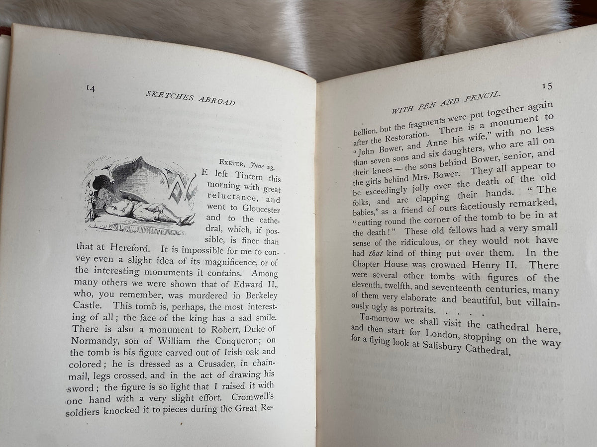1869: Sketches Abroad with Pen and Pencil, by Felix O.C. Darley