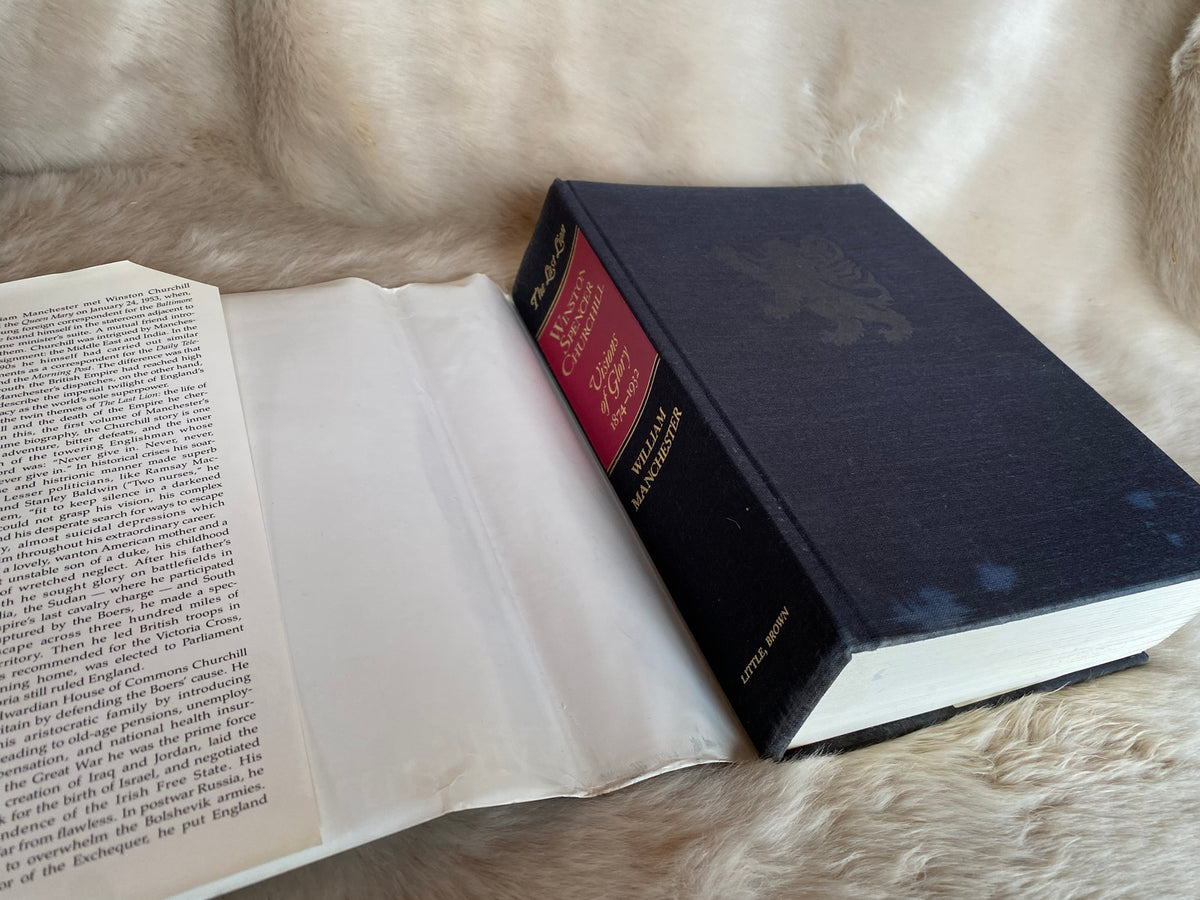 1983 First Edition: The Last Lion Winston Spencer Churchill: Visions of Glory (1874-1932), by William Manchester