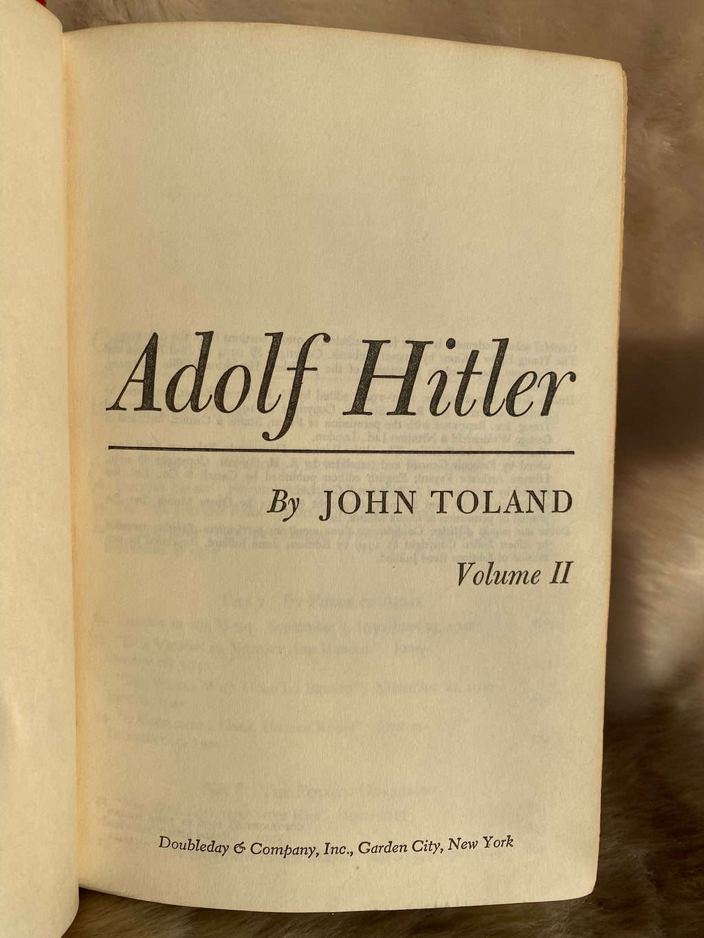 1976: Adolf Hitler v. 2, by John Toland