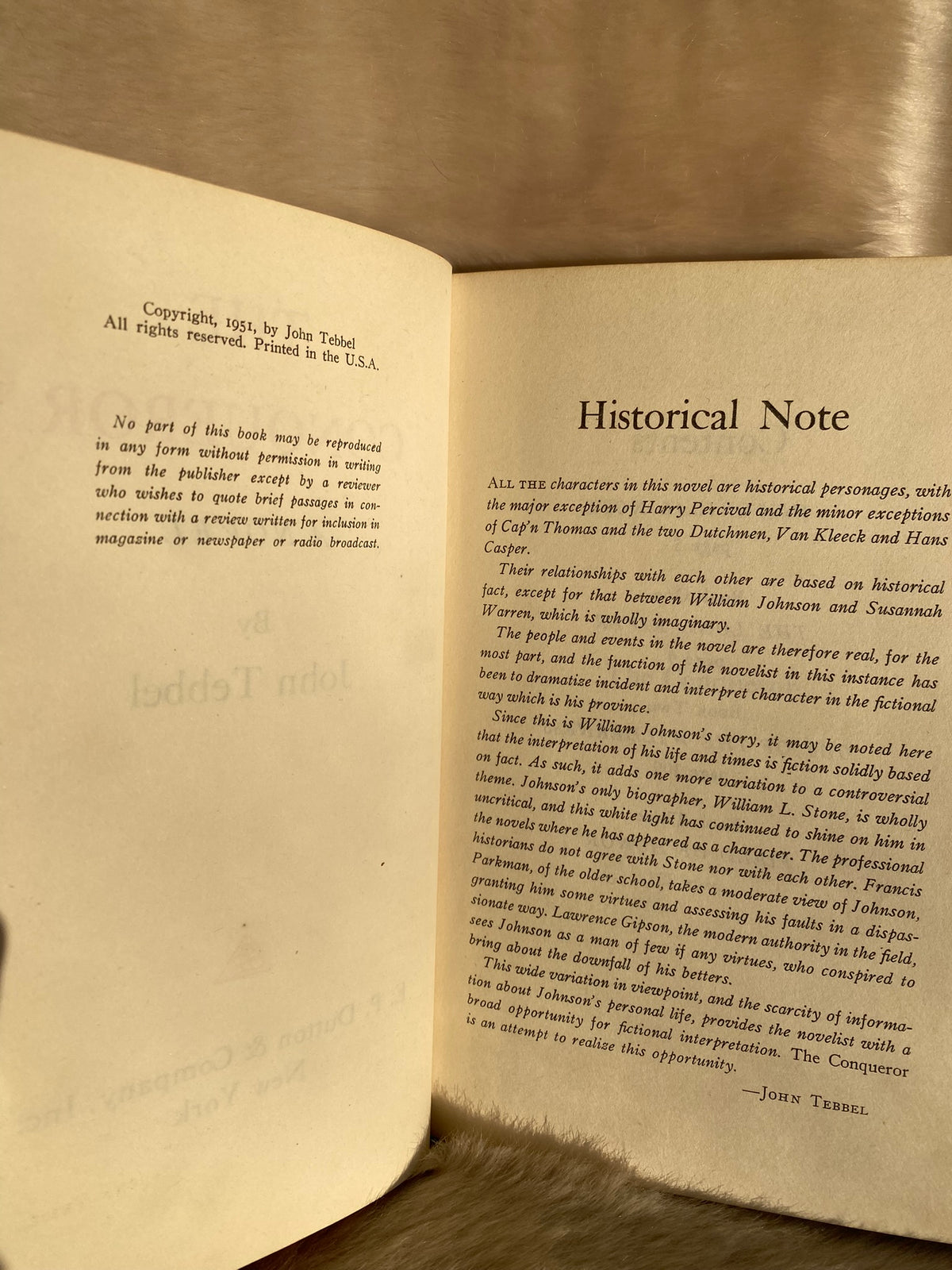 1951: The Conqueror, by John Tebbel