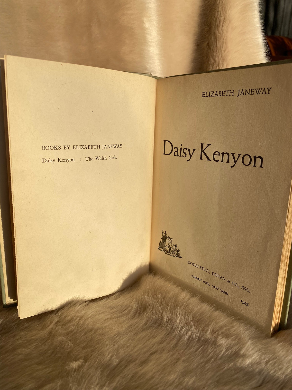 1945: Daisy Kenyon, by Elizabeth Janeway