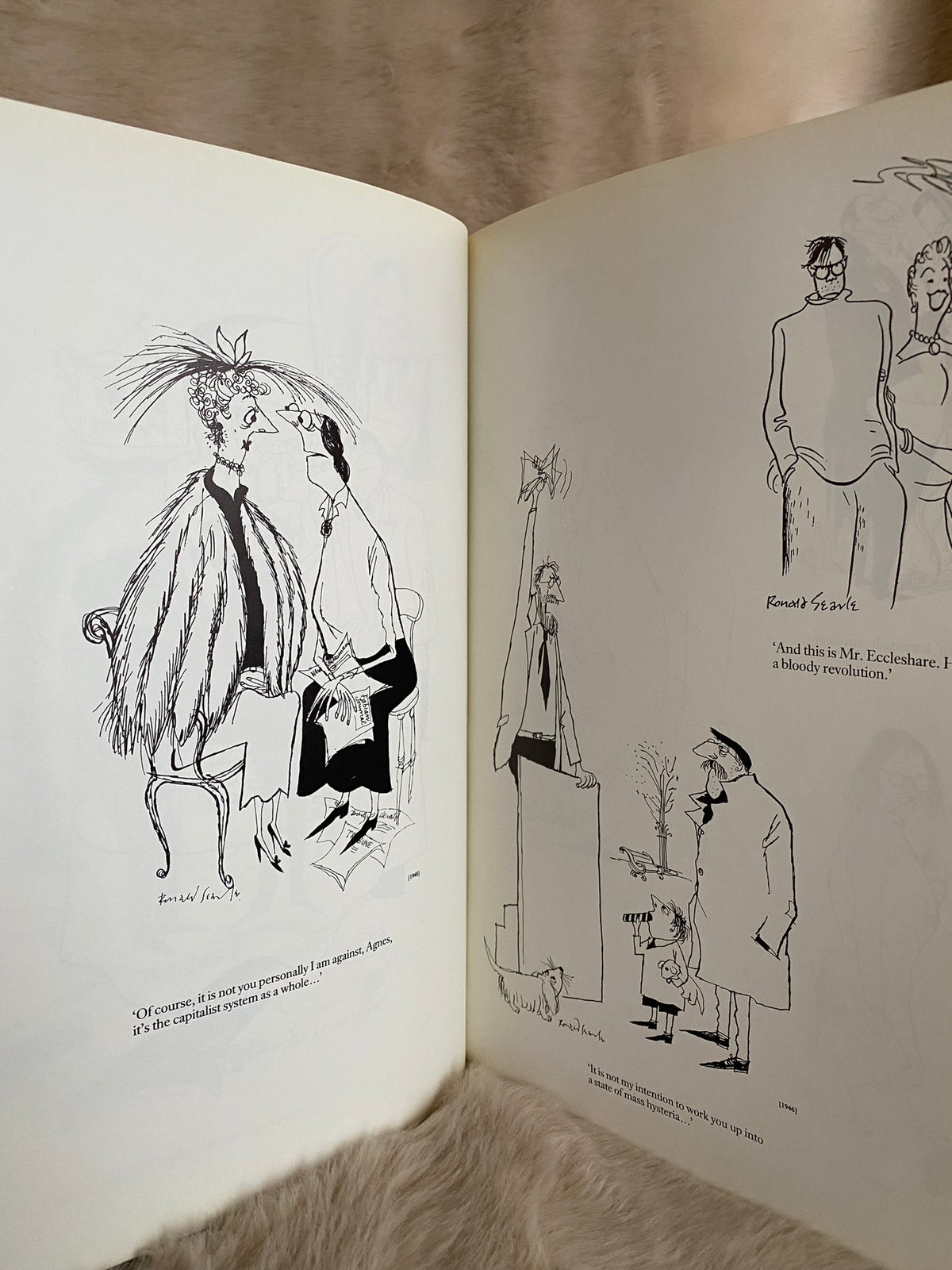1985 First edition: Ronald Searle's Golden Oldies 1941-1961