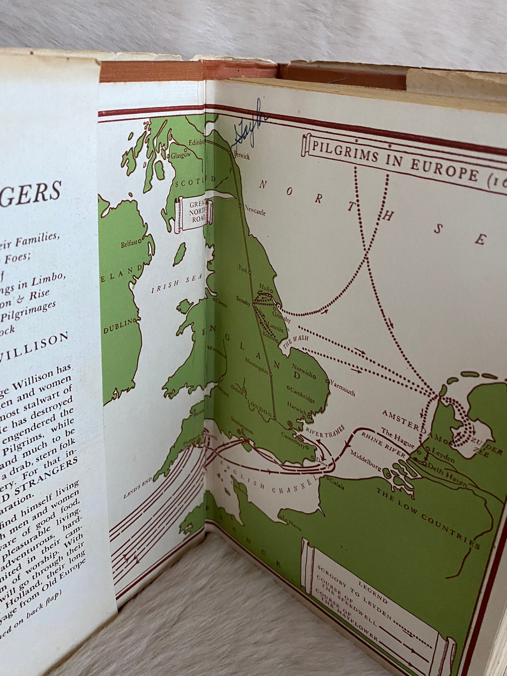 1945: Saints and Strangers: Being the Lives of the Pilgrim Fathers &amp; Their Families with Their Friends &amp; Foes, b