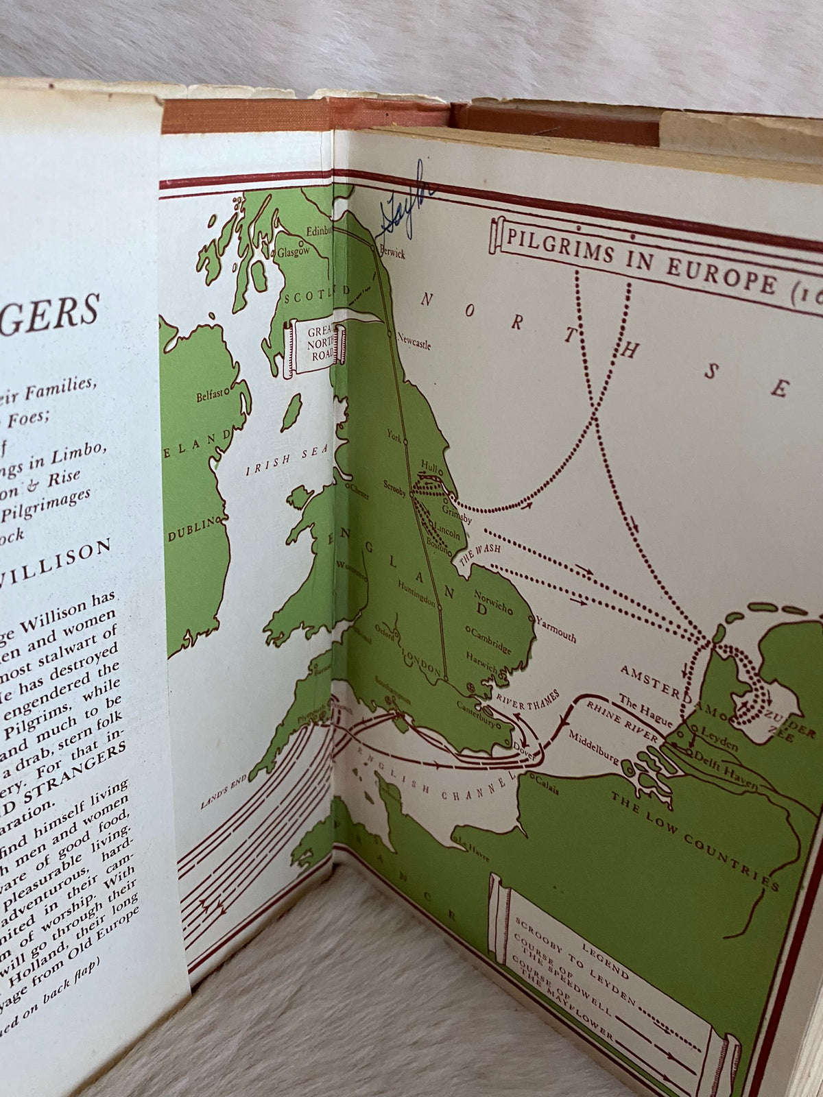 1945: Saints and Strangers: Being the Lives of the Pilgrim Fathers &amp; Their Families with Their Friends &amp; Foes, b