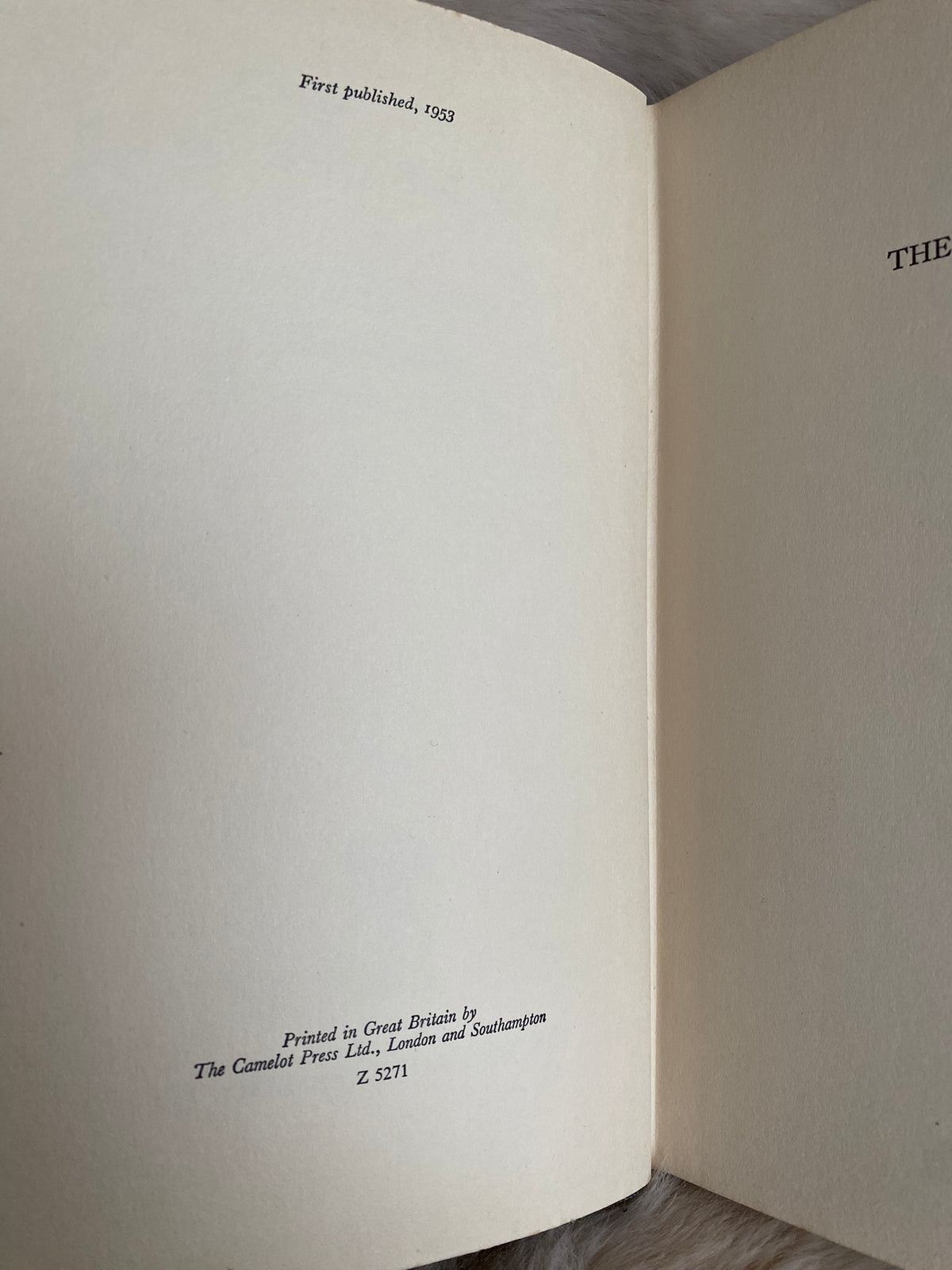 1953 First Edition: The Man Who Never Was, by Ewen Montagu