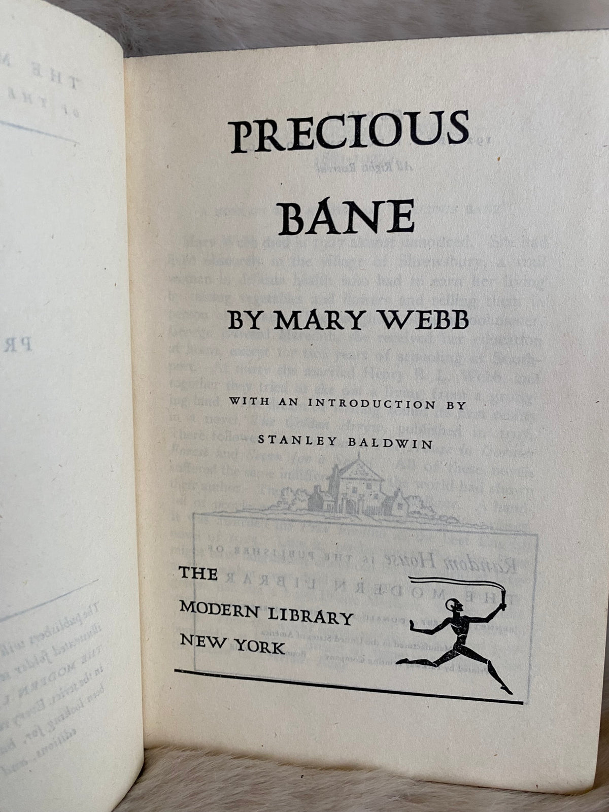 Precious Bane, by Mary Webb