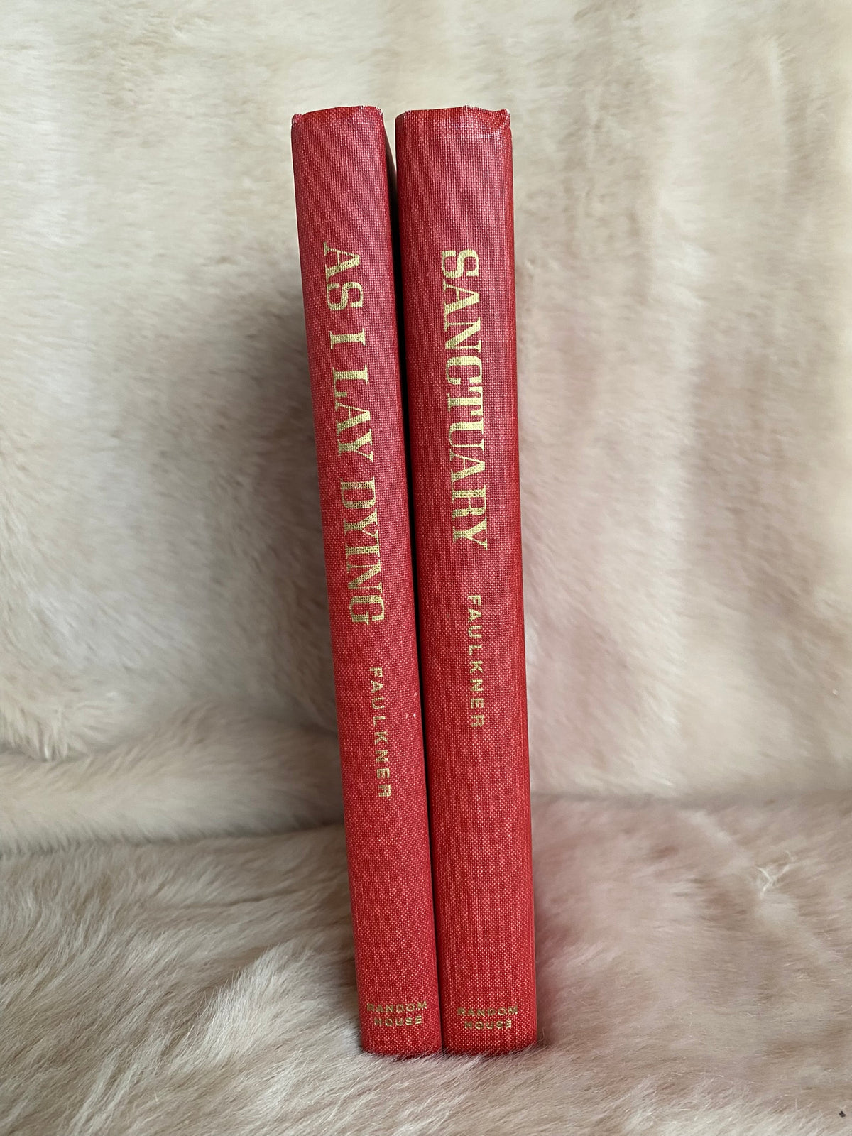 Set of 2: As I Lay Dying, Sanctuary, by William Faulkner