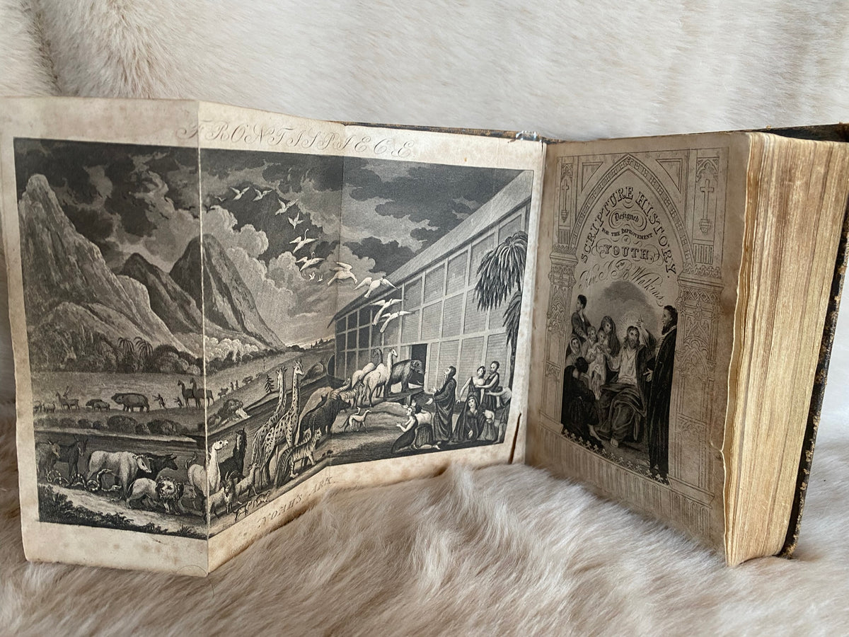 1829: Hanes Ysgrythyrol, gyda Bucheddau yr Apostolion enmocaf: er Difyrwch a Lles Ieuengctid Cymru, Llyfryn I - Welsh Hi