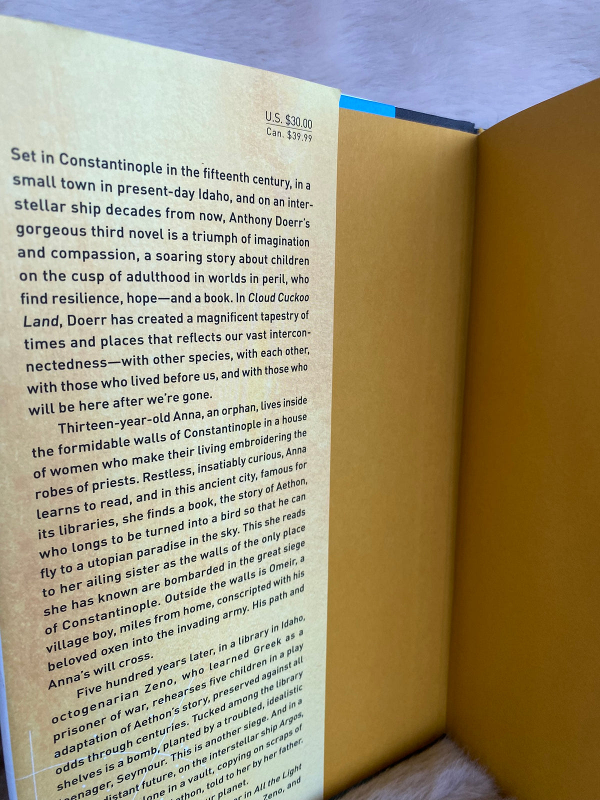 2021 First Edition: Cloud Cuckoo Land, by Anthony Doerr