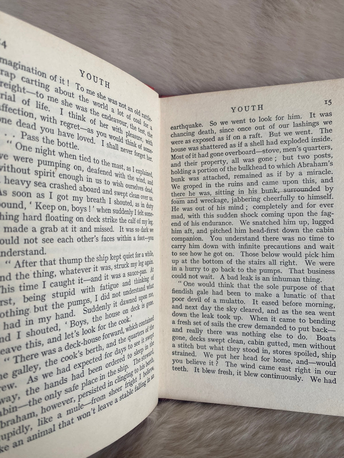 Youth: A Narrative, by Joseph Conrad, with notes by Ethel M. Sealey