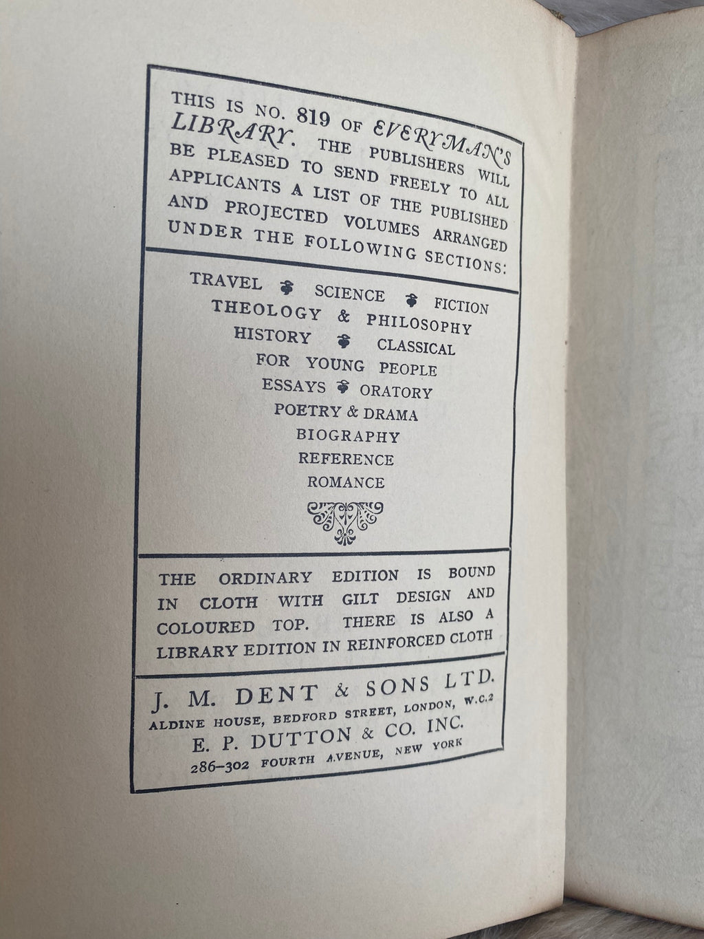The Rubaiyat of Omar Khayyam &amp; Six Plays of Calderon, translated by Edward Fitzgerald