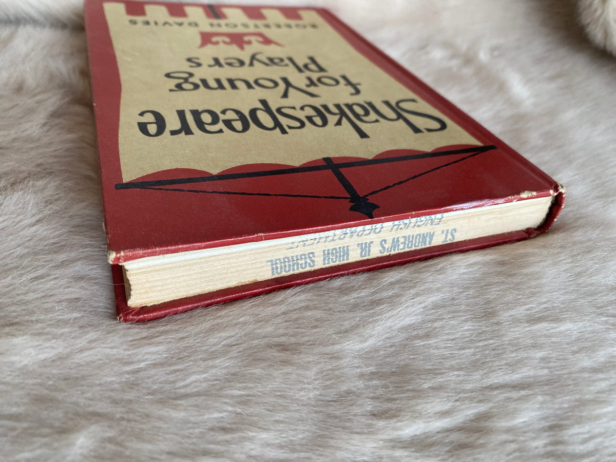 1964: Shakespeare for Young Players, by Robertson Davies