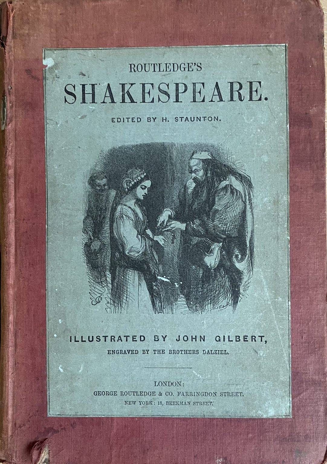 1858: The Plays of Shakespeare, ed. by Howard Staunton