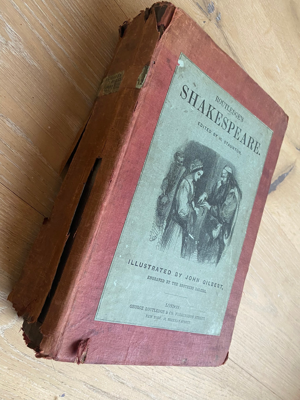 1858: The Plays of Shakespeare, ed. by Howard Staunton