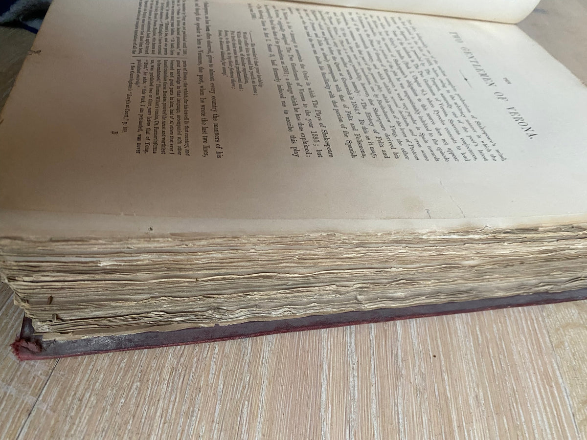 1858: The Plays of Shakespeare, ed. by Howard Staunton