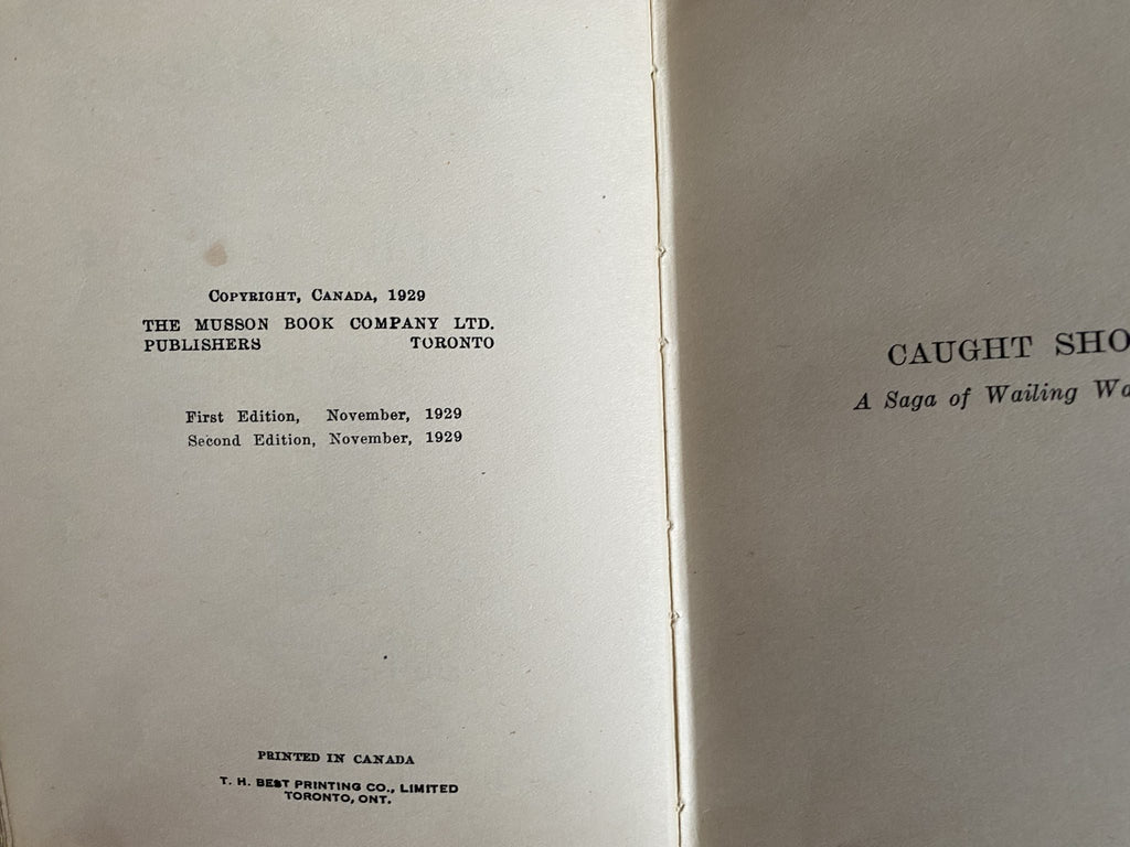1929: Caught Short! A Saga of Wailing Wall Street, by Eddie Cantor