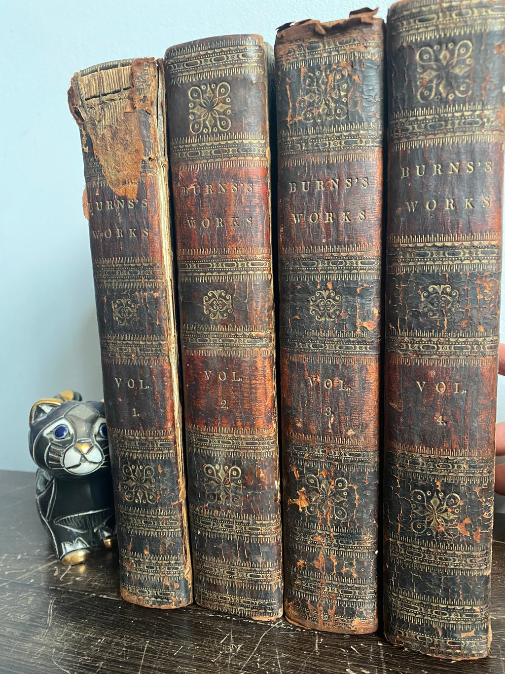 1813: The Works of Robert Burns in 4 Volumes