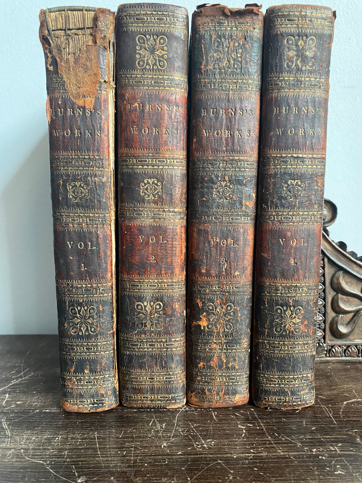 1813: The Works of Robert Burns in 4 Volumes