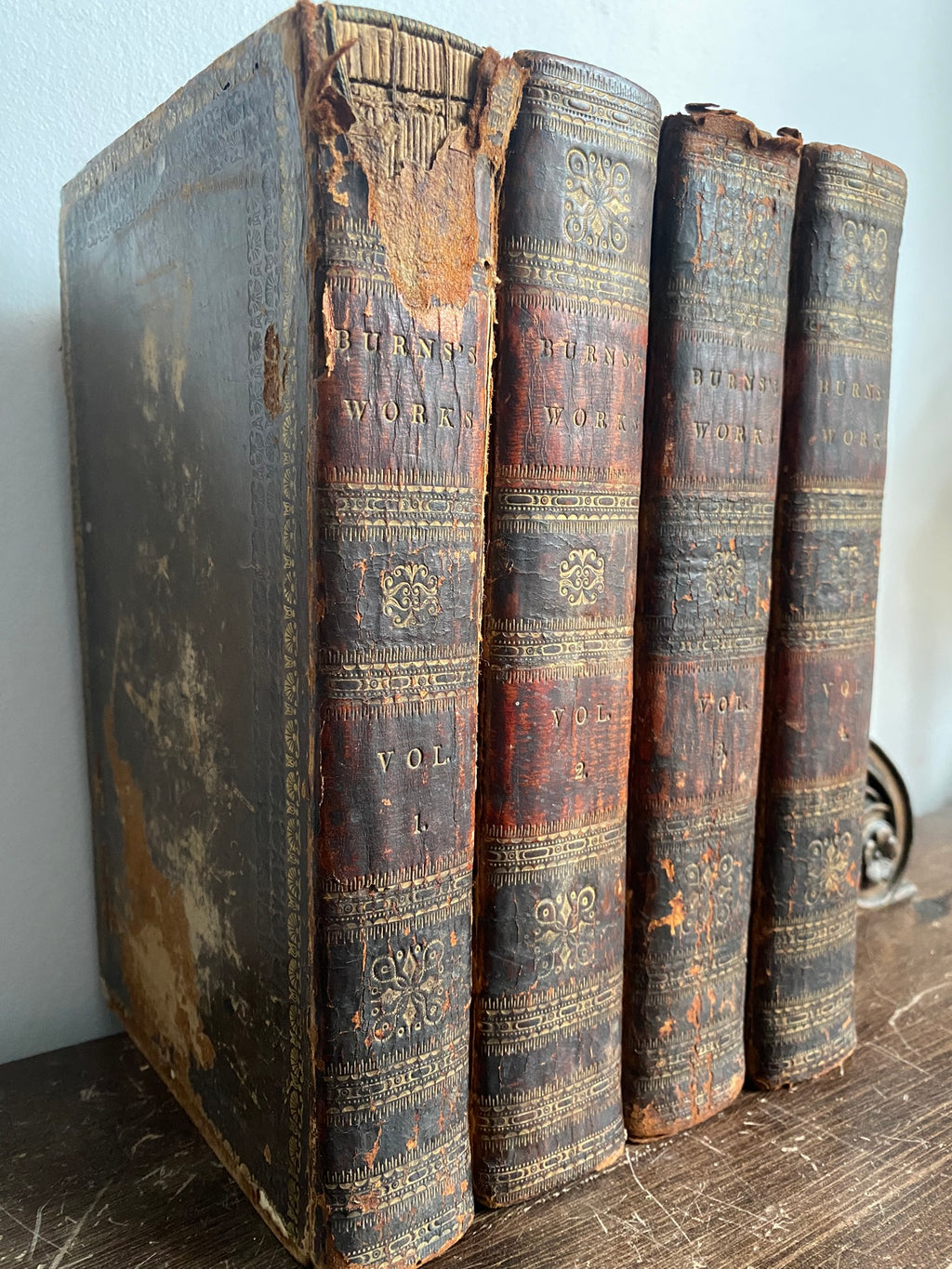 1813: The Works of Robert Burns in 4 Volumes