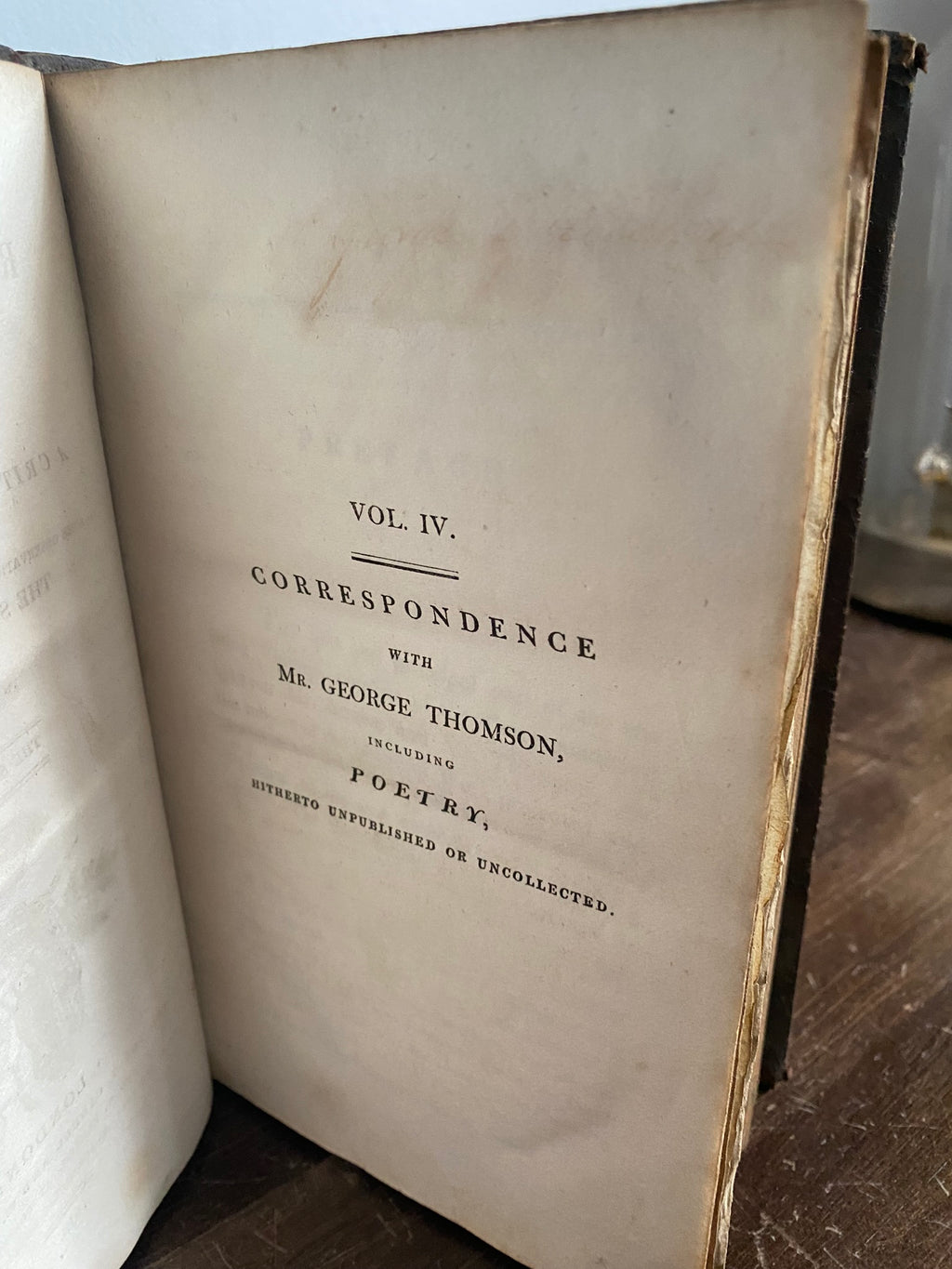 1813: The Works of Robert Burns in 4 Volumes