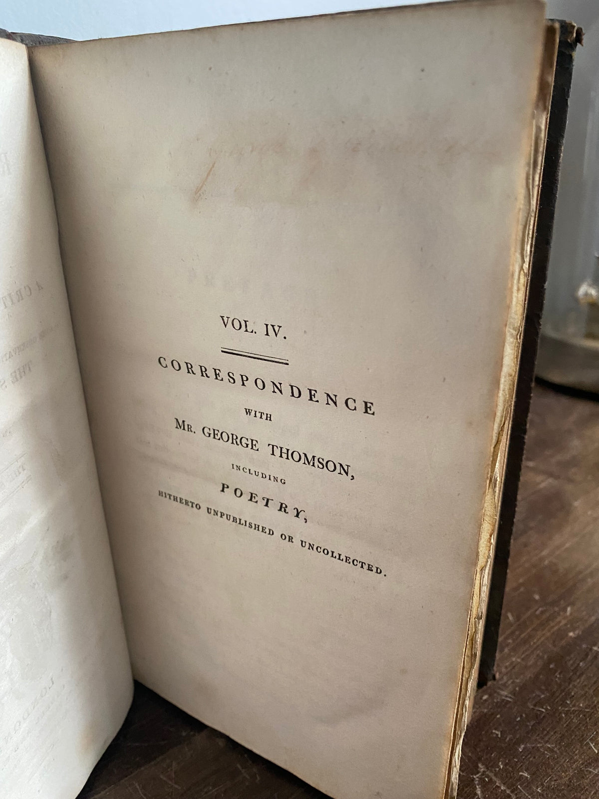 1813: The Works of Robert Burns in 4 Volumes