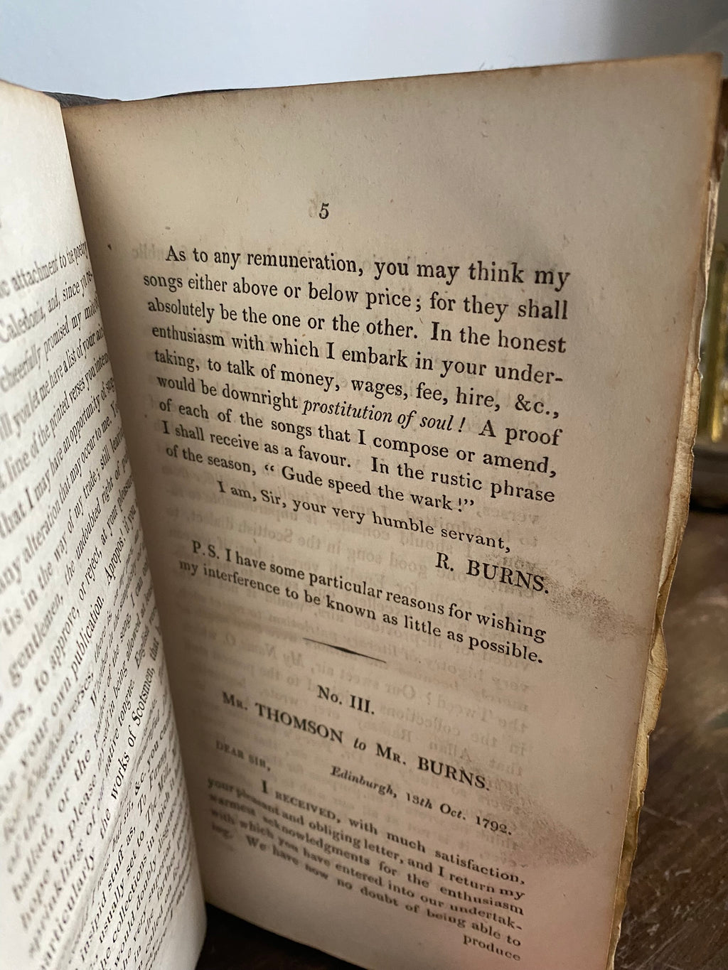 1813: The Works of Robert Burns in 4 Volumes