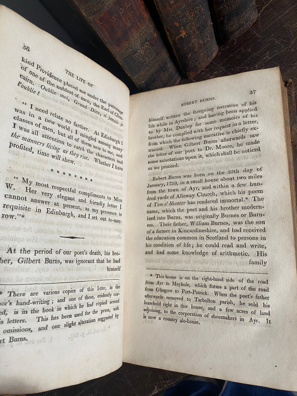 1813: The Works of Robert Burns in 4 Volumes