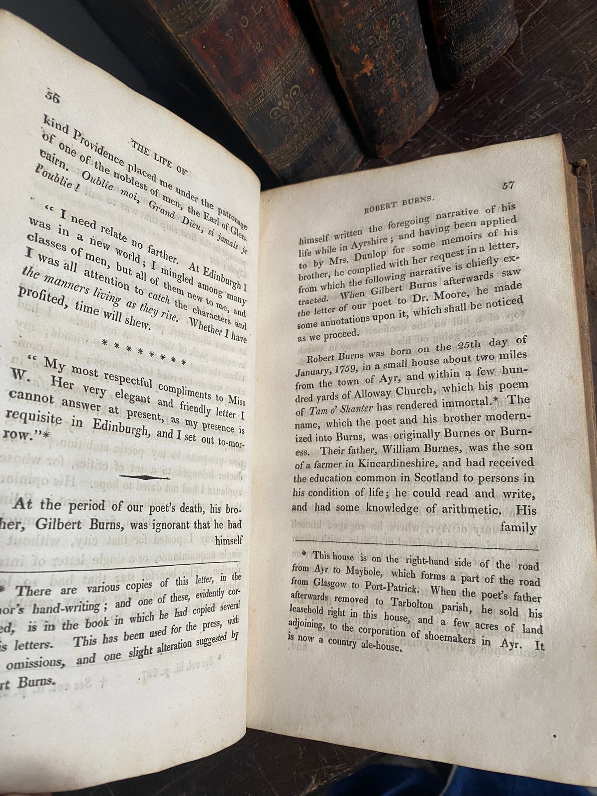 1813: The Works of Robert Burns in 4 Volumes