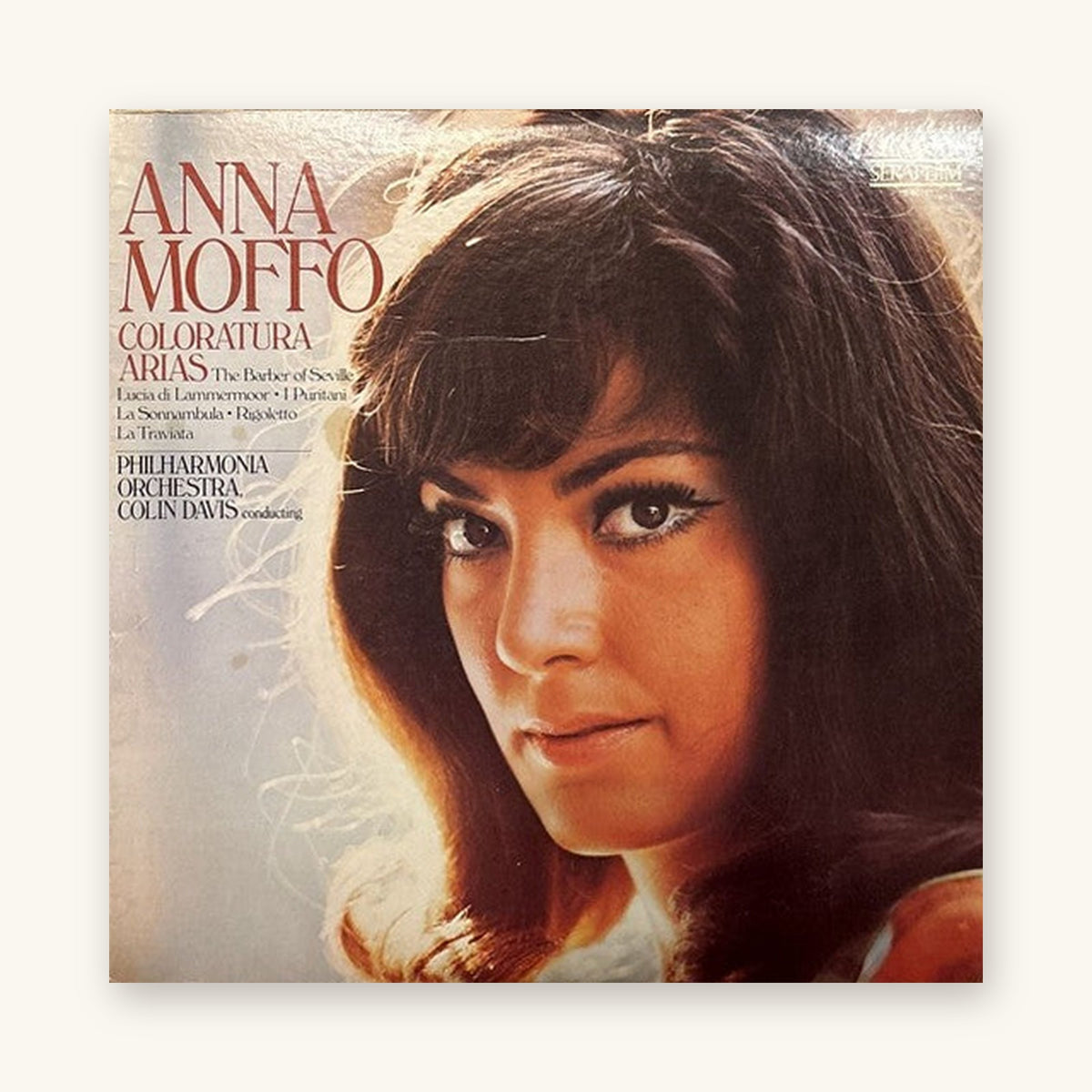 Вінілавая кружэлка Anna Moffo Coloratura Arias, Seraphim Records