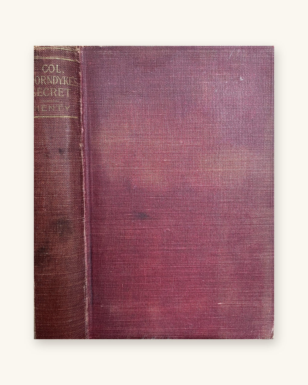 Col. Thorndyke's Secret, by George A. Henty