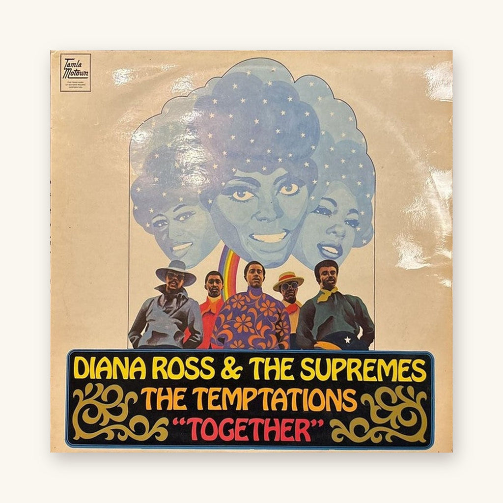 Diana Ross & The Supremes with The Temptations - Together Vinyl LP (1969)