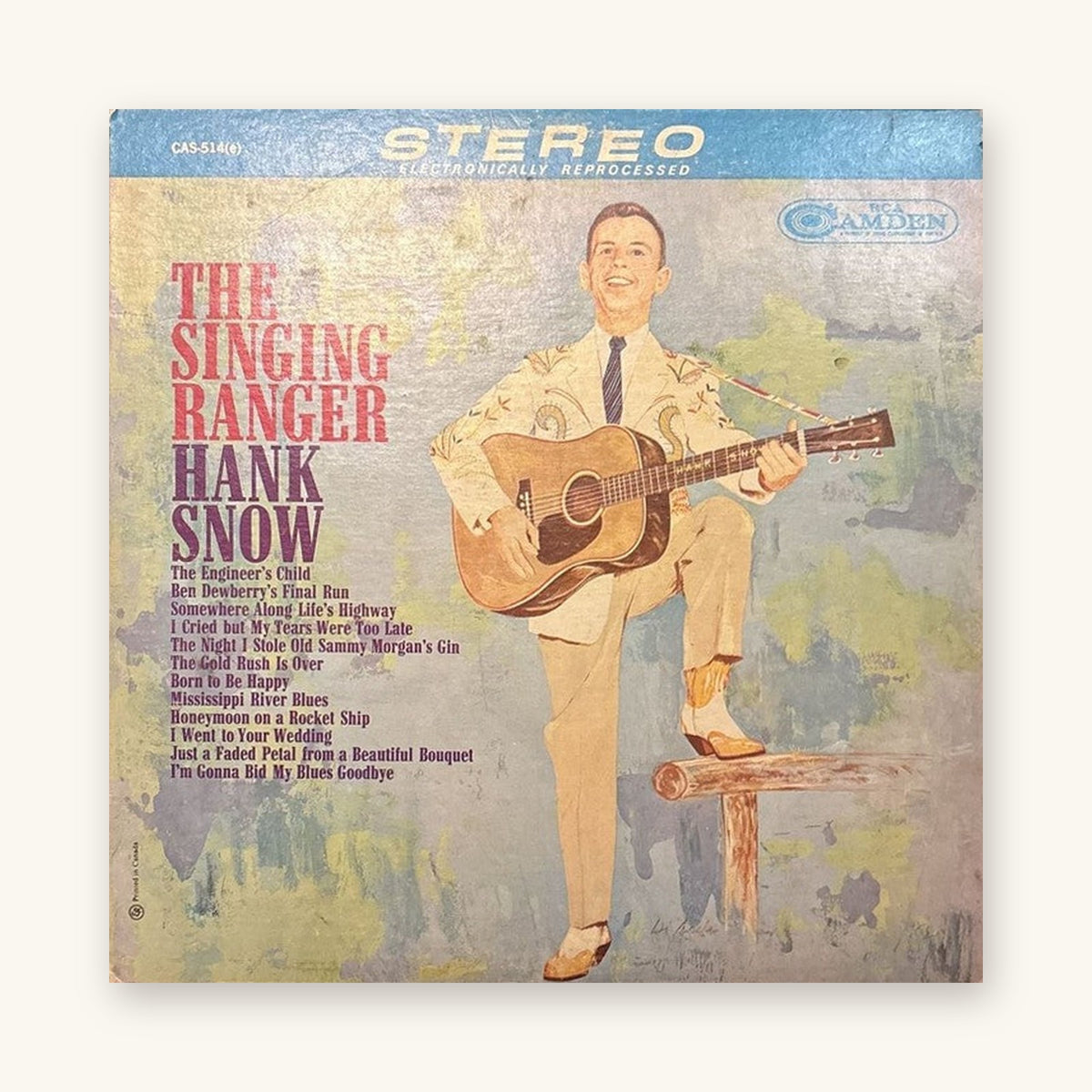 Hank Snow - The Singing Ranger | RCA Camden | Vinyl LP