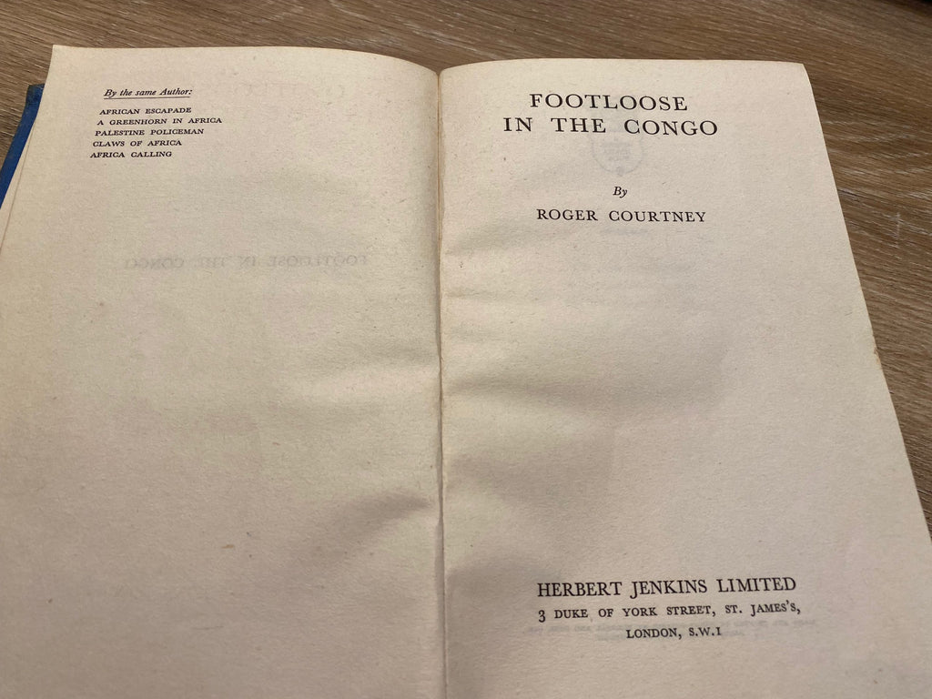 RARE, 1948: Footlose in the Congo, by Roger Courtney