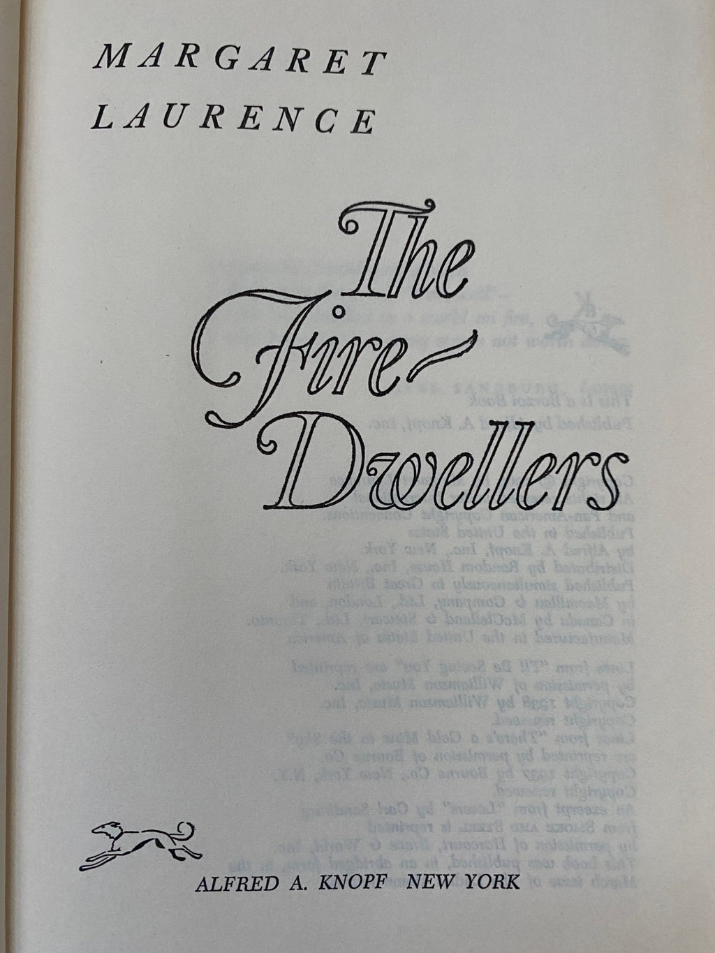 1969: The Fire-Dwellers, by Margaret Laurence