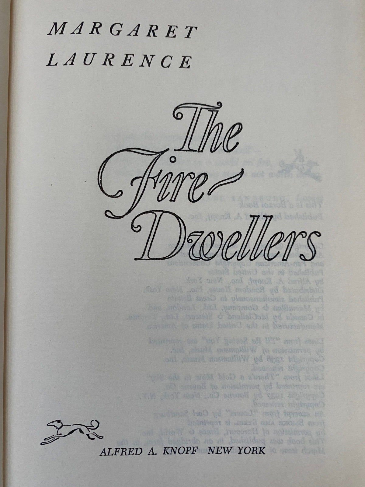 1969: The Fire-Dwellers, by Margaret Laurence