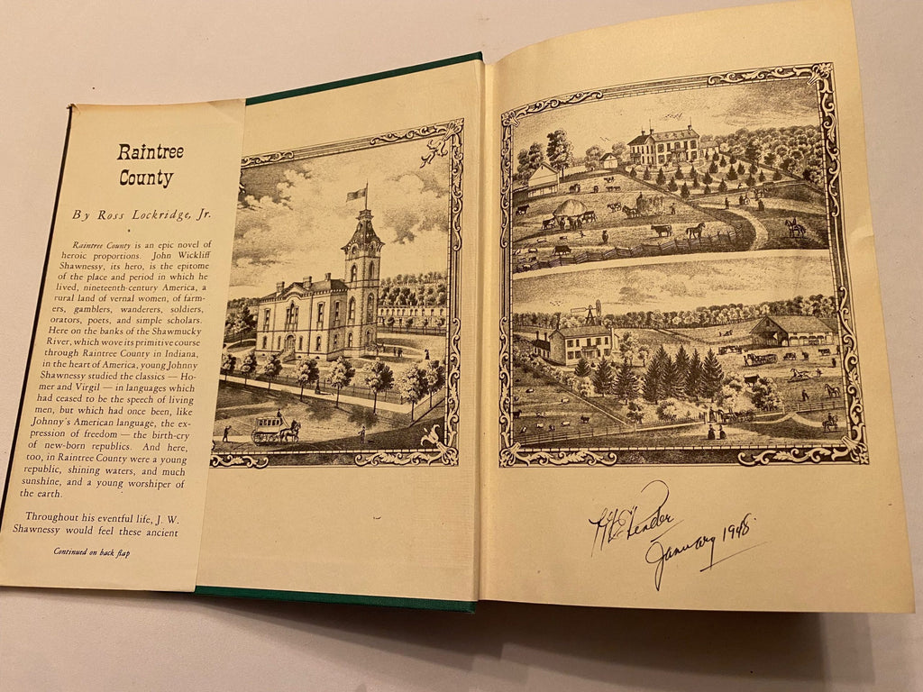 1948: Raintree County, by Ross Lockridge, Jr