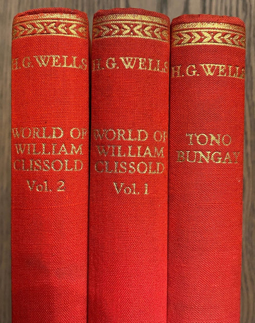 1933, H. G. Wells: World of William Glissold (2 volumes), Tono Bungay