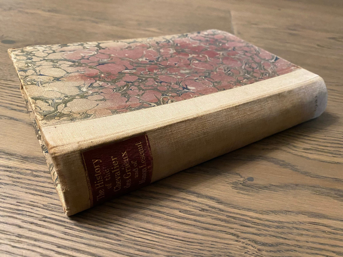 1931: The History of Chevalier Des Grieux and of Manon Lescaut, by Abbe Prevost D'Exiles