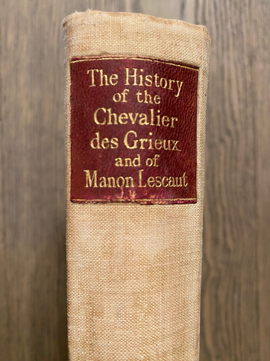 1931: The History of Chevalier Des Grieux and of Manon Lescaut, by Abbe Prevost D'Exiles