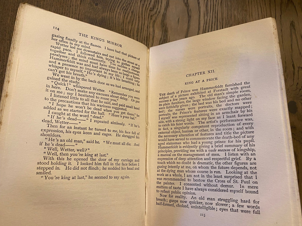 RARE 1899: The King's Mirror, by Anthony Hope