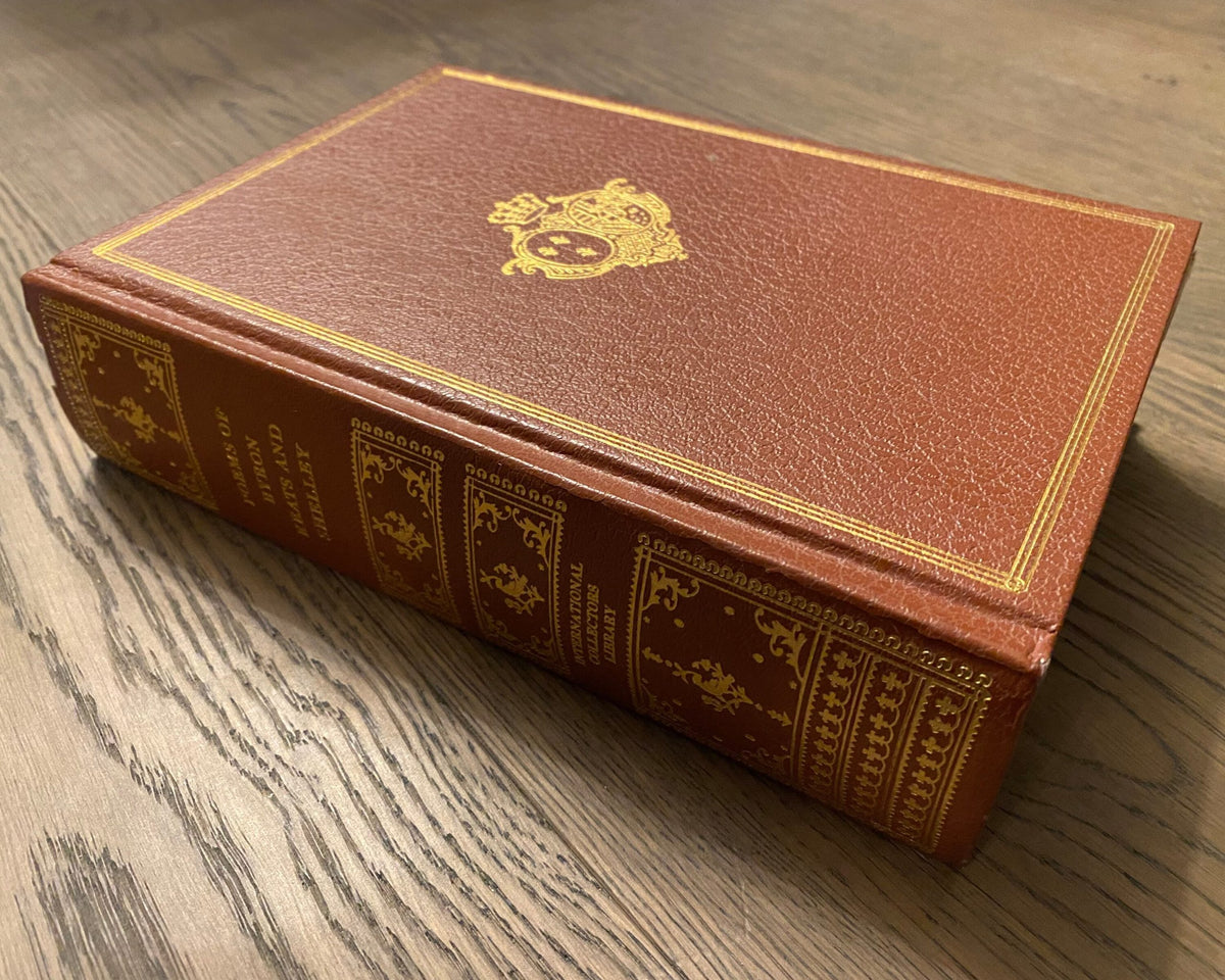 1967: Poems of Byron, Keats, and Shelley, selected and edited by Elliott Coleman, International Collectors Library