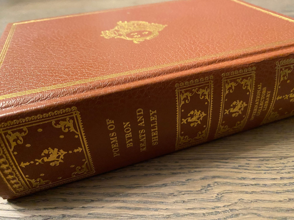 1967: Poems of Byron, Keats, and Shelley, selected and edited by Elliott Coleman, International Collectors Library