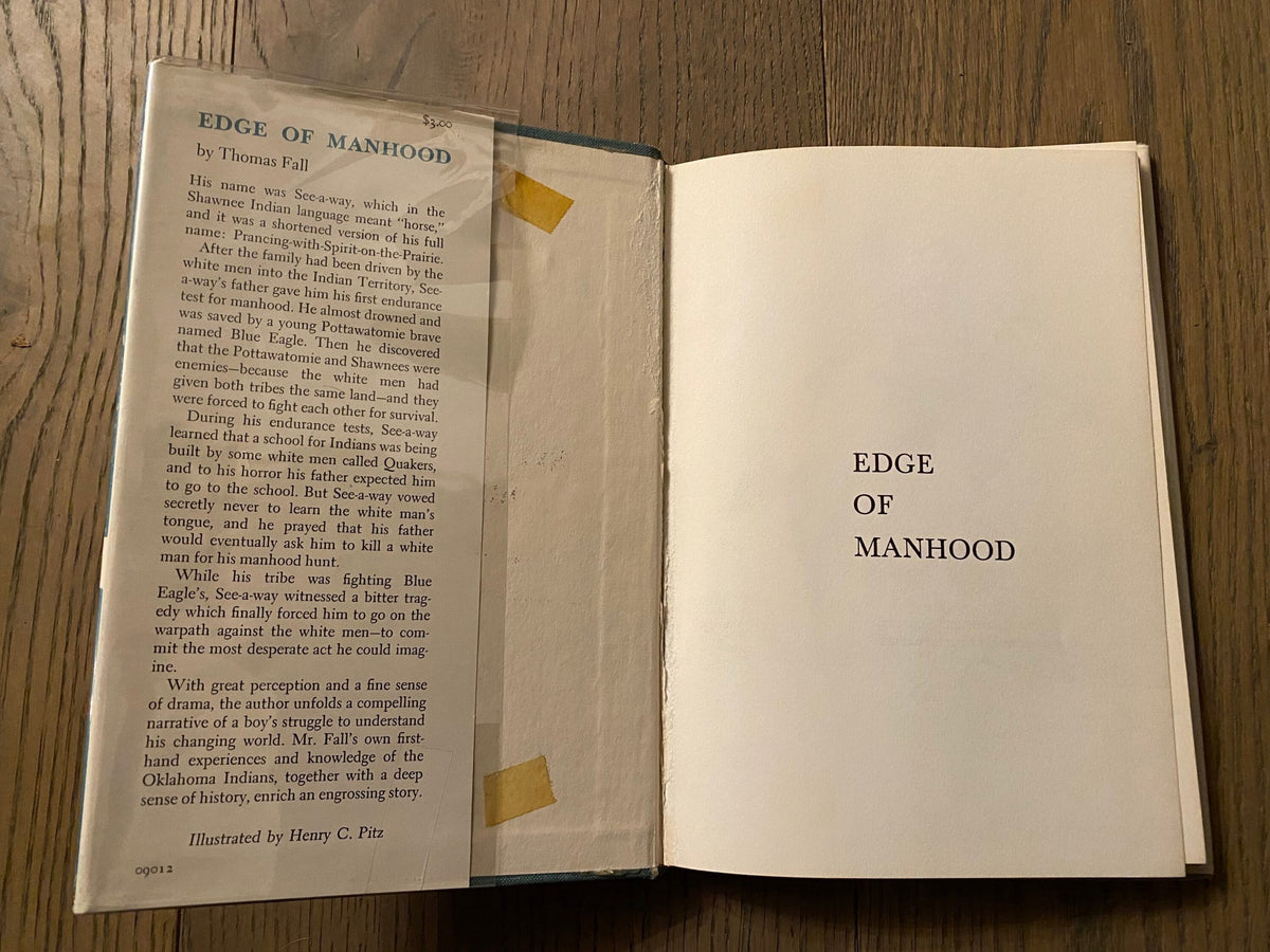 1964: Edge of Manhood, by Thomas Fall, illustrated by Henry C. Pitz