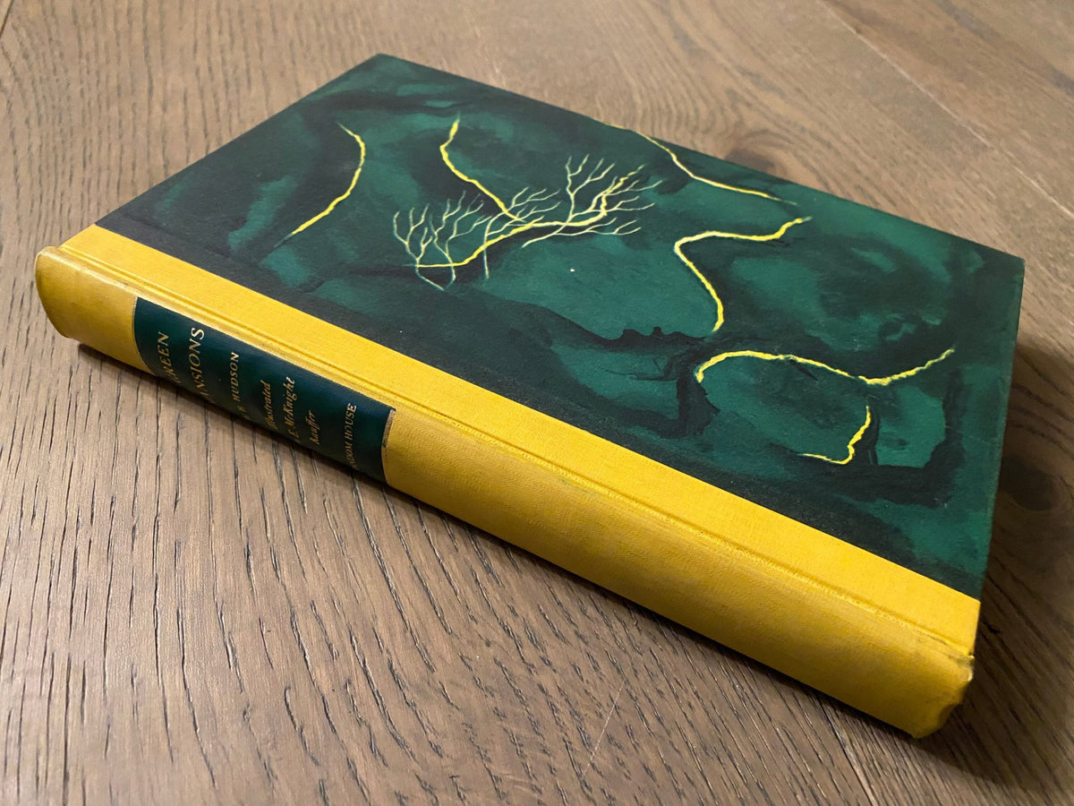 1944 Collectible: Green Mansions, by W. H. Hudson, illustrated by E. McKnight Kauffer