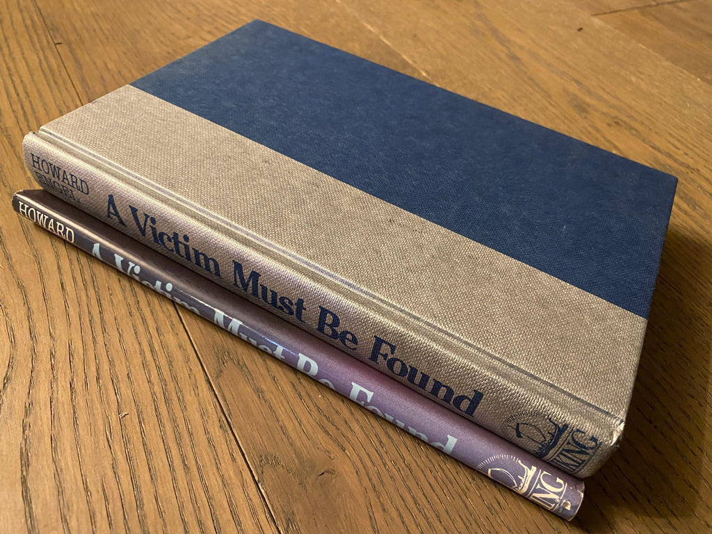 1988 First Edition: A Victim Must Be Found, A Benny Cooperman Mystery, by Howard Engel